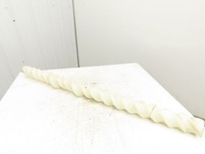 Usado, Alimentador de garrafa transportador plástico parafuso broca extrusora espiral 4"x 54" comprar usado  Enviando para Brazil