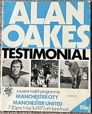 Alan oakes testimonial for sale  WHITLEY BAY