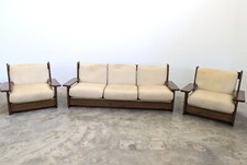 Divano legno tessuto usato  Gavirate