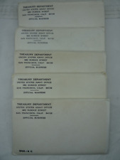 (5) 1968 P&D EE. UU. juegos sin circular como nuevos 50 monedas OGP sobres originales sin usar segunda mano  Embacar hacia Mexico