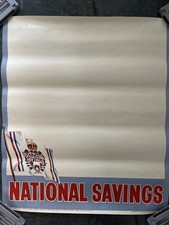 National savings poster for sale  IPSWICH