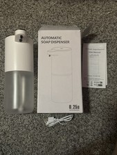 Usado, Dispensador automático de sabão de espuma recarregável sem toque dispensador de sabão manual comprar usado  Enviando para Brazil