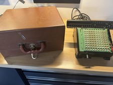 Calculadora vintage Monroe máquina de adição de alta velocidade com estojo comprar usado  Enviando para Brazil