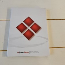 Vintage Software Smart Draw 2008 Com Fatura de Pedido Original, usado comprar usado  Enviando para Brazil