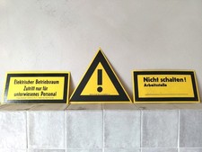Ddr hinweisschild warnschild gebraucht kaufen  Rostock