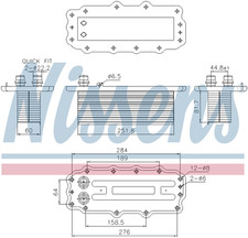 Intercooler de ar Nissens Charge 961295 por exemplo. FIAT 500X (2014) 1.0 etc comprar usado  Enviando para Brazil