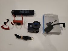Pacote de câmera de ação Go Pro Hero5 preta HD 4K com adaptador de microfone, microfone quebrado [EC06] comprar usado  Enviando para Brazil