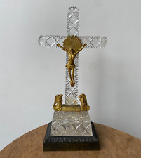 Crucifix cristal taillé d'occasion Crucifix cristal taillé d'occasion  Nantes-
