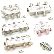 Coaxial satellite splitter for sale  RUNCORN
