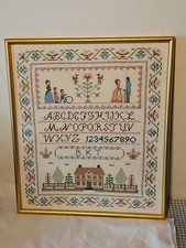 Vintage sampler cross for sale  Walpole