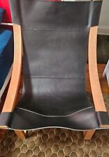 Black leather chair for sale  Pearl River