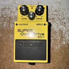 Pedal de efeitos de guitarra Boss SD-1 Super Overdrive comprar usado  Enviando para Brazil