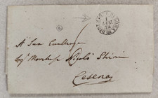 prefilatelica direzione di roma 1842 completa per cesena marchese nicolò chini comprar usado  Enviando para Brazil