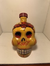 Garrafa vazia Kah Tequila Reposado Skull 750 ml, usado comprar usado  Enviando para Brazil