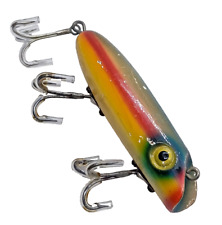 Isca de pesca vintage South Bend Bass Oreno oscilante arco-íris, usado comprar usado  Enviando para Brazil