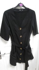 Boohoo black dress for sale  KIDDERMINSTER