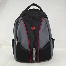 Mochila Swiss Gear preta cinza vermelha laptop viagem fluxo de ar ótimo estado comprar usado  Enviando para Brazil