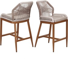Rattan bar stools for sale  San Francisco