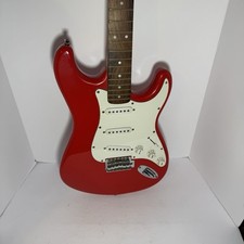 Guitarra eléctrica Davison Cherry Red no probada segunda mano  Embacar hacia Mexico