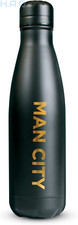 Garrafa térmica preta Manchester City FC 500ml aço inoxidável - Nova oficial comprar usado  Enviando para Brazil