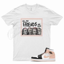 Camiseta branca Friends para Air J1 1 tom carmesim rosa laranja ártico Dunk High comprar usado  Enviando para Brazil