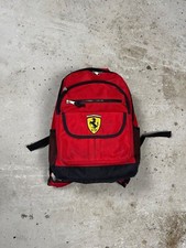Vintage Y2K Ferrari Czerwona torba plecakowa Racing, używany na sprzedaż  PL