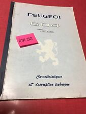 Peugeot 504 diesel d'occasion  Decize