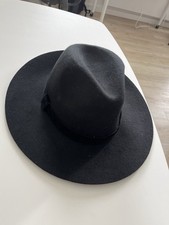 Eleganter schwarzer fedora gebraucht kaufen  Berlin