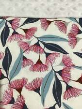 Cobertor de bebê flor de eucalipto 90cm x 70cm Minkee ponto traseiro comprar usado  Enviando para Brazil