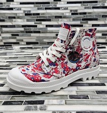 Palladium pampa white d'occasion  Expédié en Belgium