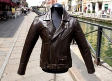 Giacca pelle uomo usato  Milano