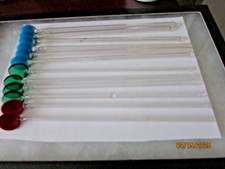 Vintage glass swizzle for sale  Cecilia