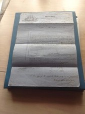1859 victorian document for sale  LINCOLN