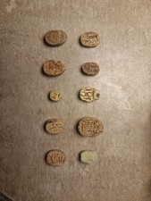 10x egyptian scarab for sale  LITTLEHAMPTON