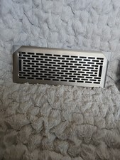Registro de piso caminhável 4X12 resistente cetim níquel caixa aberta/estado perfeito comprar usado  Enviando para Brazil