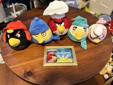 birds 12 red angry big plush for sale  South Dennis
