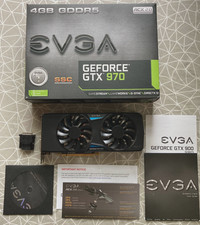 Placa de Vídeo EVGA GeForce GTX 970 FTW+ GAMING ACX 2.0+ 4GB GDDR5, usado comprar usado  Enviando para Brazil
