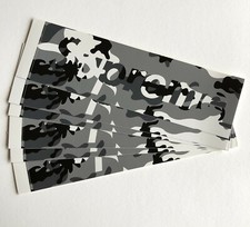 CONJUNTO DE 10 adesivos Supreme Camo Box logotipo cinza 100% autêntico temporada FW20 comprar usado  Enviando para Brazil