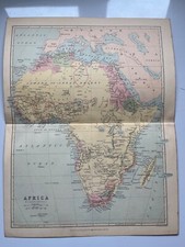 Antique map africa for sale  HORNCASTLE