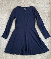 Vestido uniforme escolar infantil feminino tamanho XL 14 azul marinho comprar usado  Enviando para Brazil