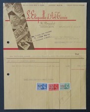 Invoice belgium 1937 d'occasion  Expédié en Belgium