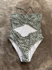 Green white floral for sale  MANCHESTER