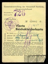 Vierte reichskleiderkarte hrsg gebraucht kaufen  Wilster