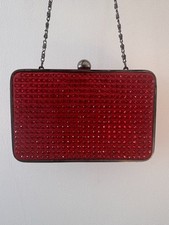 Red satin crystal for sale  PEACEHAVEN