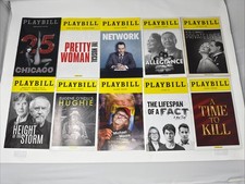 Lot broadway playbills for sale  Fresh Meadows