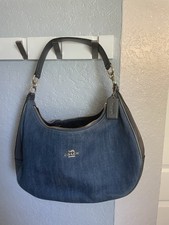 Coach navy denim for sale  Spring Hill