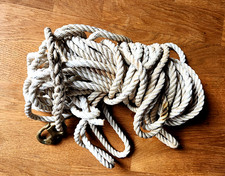 Messing schäkel seil gebraucht kaufen  Pullach i.Isartal