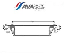 Msa4296 intercooler usato  Senigallia
