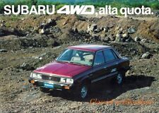Brochure depliant subaru usato  Cosenza
