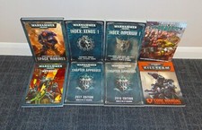 Warhammer 40k manuals for sale  FARNBOROUGH